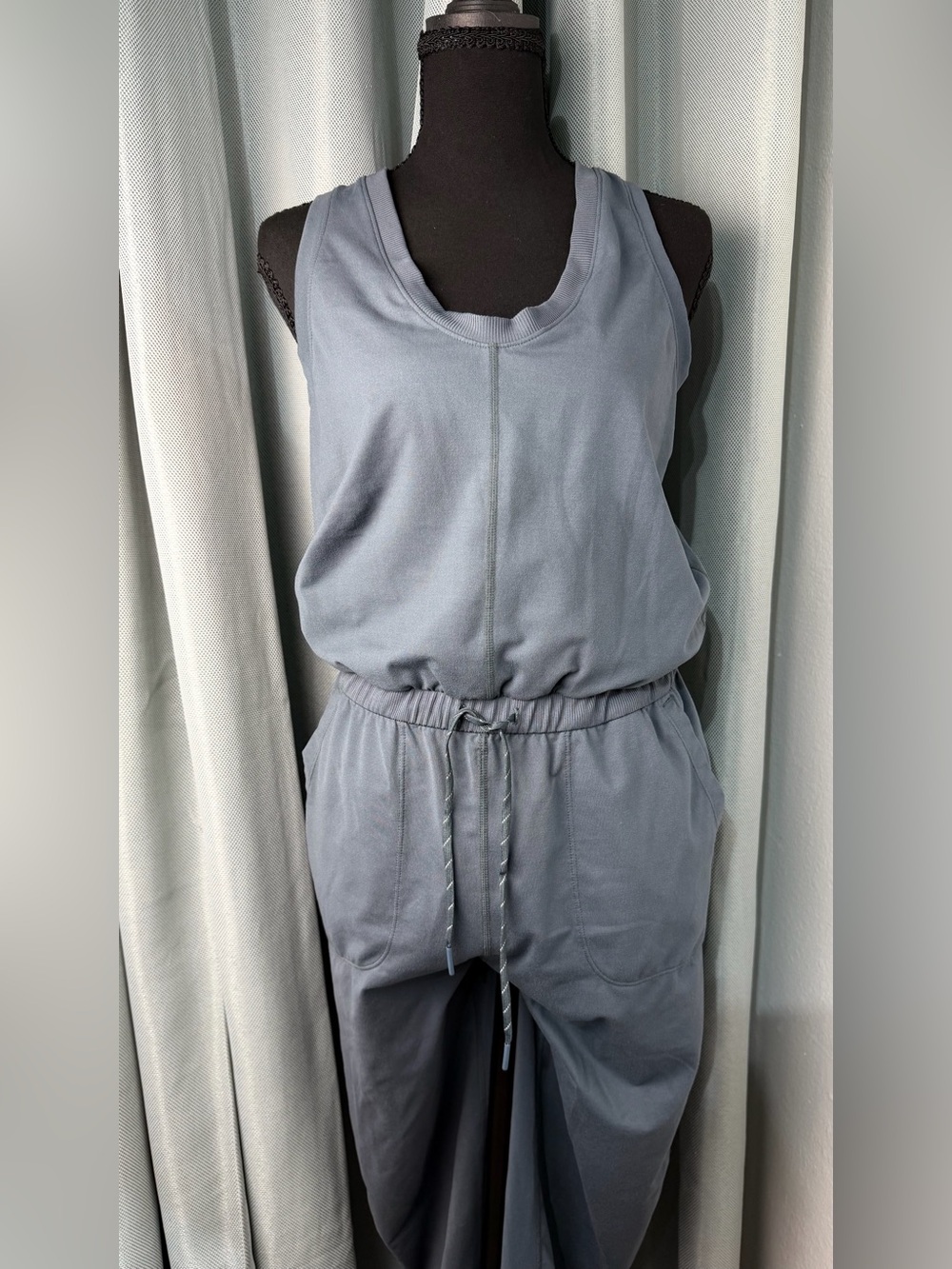 Zella Women’s “Gwen” XS navy jumpsuit romper activewear